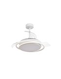 Ventilador de techo LED ANTILA MINI blanco, 40W 4000 Lm CCT