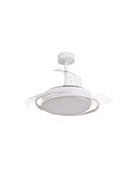 Ventilador de techo LED ANTILA MINI blanco, 40W 4000 Lm CCT