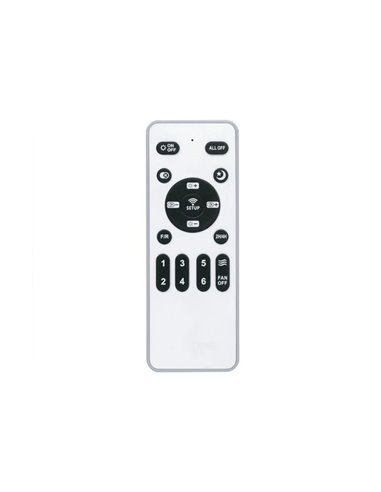 Ventilador de techo LED ANTILA MINI negro, 40W 4000 Lm CCT