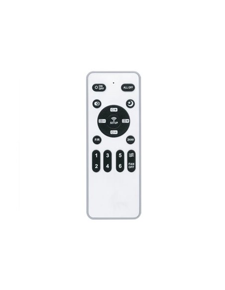 Ventilador de techo LED ANTILA MINI negro, 40W 4000 Lm CCT
