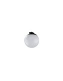 Luminaire globe pour rail LIMBO, 6 W, blanc chaud 3000 K, 120 °, noir