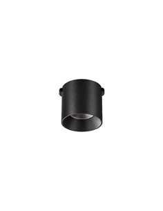 Foco superficie para carril LIMBO 6W, 24º negro, 3000K o Regulable CTT