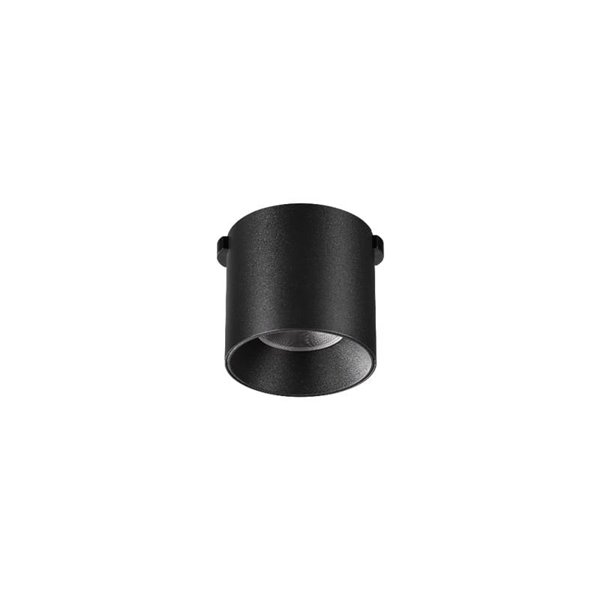 Foco superficie para carril LIMBO 6W, 24º negro, 3000K o Regulable CTT