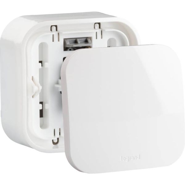 Enchufe de Pared Legrand 782420 – 1 Toma Schuko con Placa – Color Blanco 782404 Legrand