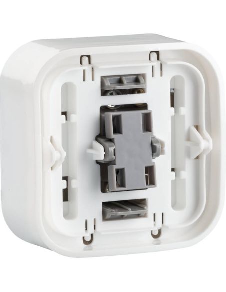 Enchufe de Pared Legrand 782420 – 1 Toma Schuko con Placa – Color Blanco 782404 Legrand