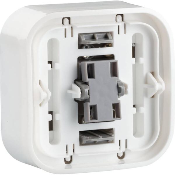 Enchufe de Pared Legrand 782420 – 1 Toma Schuko con Placa – Color Blanco 782404 Legrand