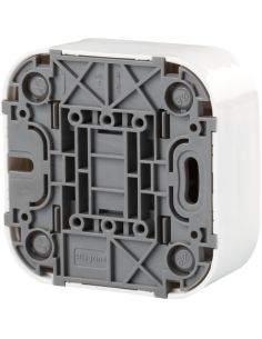 Legrand 782406 Interruptor Duplo – Encastrado, Branco, 2 Mecanismos – 64x64 mm 2