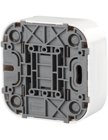 Trasera Interruptor Doble Legrand 782406 – Empotrado, Blanco, 2 Mecanismos – 64x64 mm