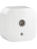 Toma de Televisión Legrand Forix – Montaje en Superficie – Conector Macho 9.52 mm – Blanco IP21 782415 Legrand