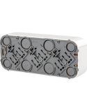 Trasera de Enchufe de Pared Triple Legrand Forix – 3 Tomas Schuko – Montaje en Superficie – Blanco 782418