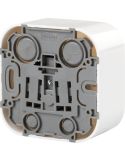 Trasera Enchufe de Pared Legrand 782420 – 1 Toma Schuko – Superficie – Blanco Legrand