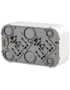 Enchufe de Pared Doble Legrand Forix – 2 Tomas Schuko – Montaje en Superficie – Blanco 2