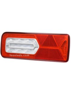 Lanterna traseira LED LC12 original com triângulo | Iluminação LeonLeds