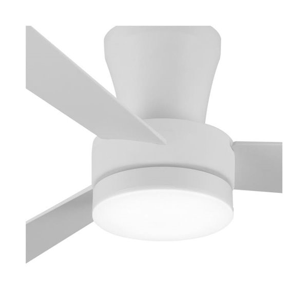 Ventilador LED de techo BENDA, 3 aspas blanco, 28W 2800Lm CCT Dim, Ø101cm