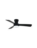 Ventilador LED de techo BENDA, 3 aspas negro, 28W 2800Lm CCT Dim, Ø101cm