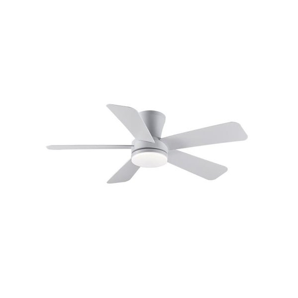 Ventilador LED de techo BENDA, 5 aspas blanco, 28W 2800Lm CCT Dim, Ø101cm