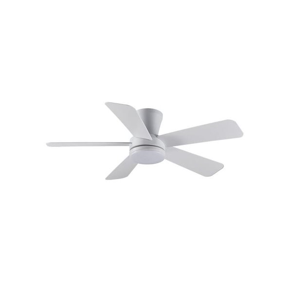 Ventilador LED de techo BENDA, 5 aspas blanco, 28W 2800Lm CCT Dim, Ø101cm