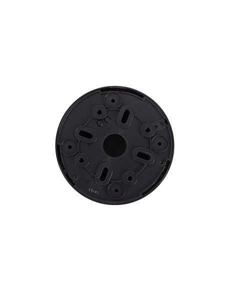 Base de ventilador de techo para ocultar la tija, negro y blanco