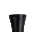 Base de ventilador de techo para ocultar la tija, negro y blanco