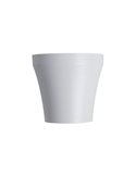 Base de ventilador de techo para ocultar la tija, negro y blanco