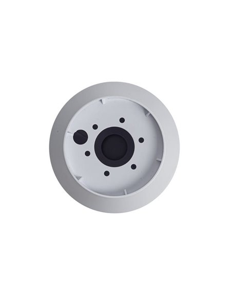 Base de ventilador de techo para ocultar la tija, negro y blanco