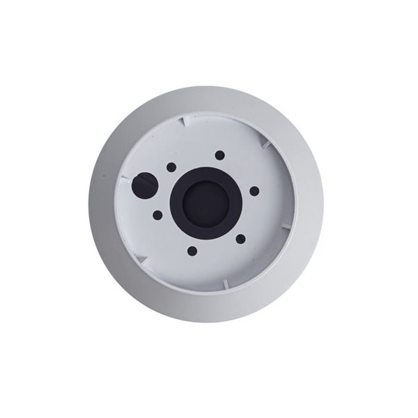 Base de ventilador de techo para ocultar la tija, negro y blanco