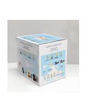 Ventilador con rosca E27 con luz LED BAYAD, negro/roble 15W 1400Lm CCT Dim, Ø36cm
