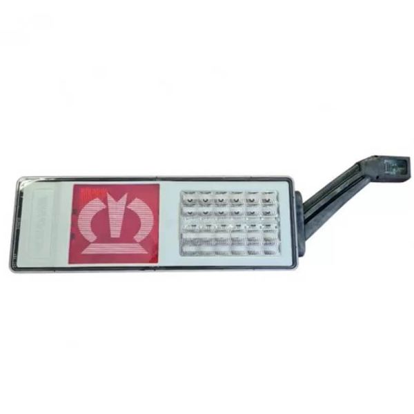 Piloto traseiro Full LED Krone cone Galibo ADR lateral com conector de 7 pinos Traseiro Direito