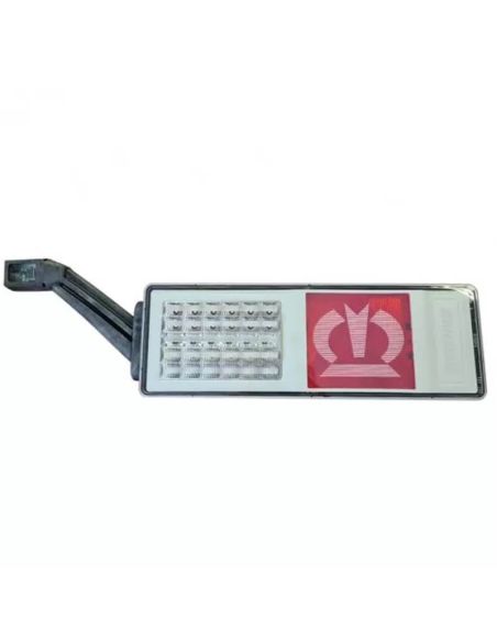 Piloto LED trasero FULL Led de Krone cone Galibo lateral ADR con conector 7 Pin Trasero Izquierdo