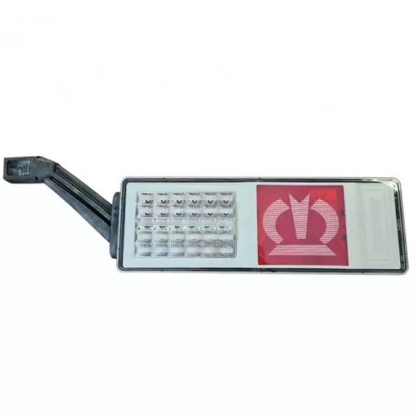 Piloto traseiro Full LED Krone cone Galibo ADR lateral com conector de 7 pinos Traseiro Esquerdo