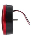 Lateral Trasero LED redondo Posición y Freno 24/12V HELLA VALUEFIT - Rojo - ECE - 2SB 357 027-011  12,2Cm R1 S1
