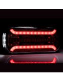 Piloto Trasero LED Intermitente Dinámico 6 Funciones FT-230 | LeonLeds