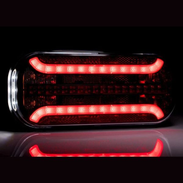 Piloto Trasero LED Intermitente Dinámico 6 Funciones FT-230 | LeonLeds