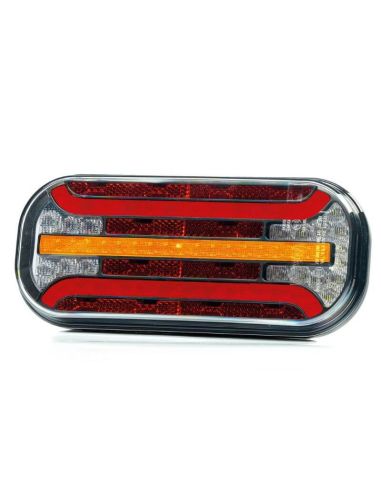 Piloto Trasero LED Intermitente Dinámico 6 Funciones FT-230 | LeonLeds