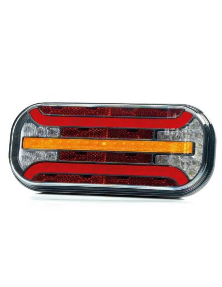 Piloto Trasero LED Intermitente Dinámico 6 Funciones FT-230 | LeonLeds