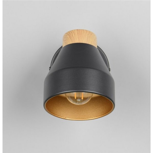 Foco de pared o techo orientable VALENTIN con interruptor integrado bombilla excl. 1x E14 max. 10W IP20