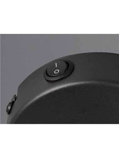 Foco de pared o techo orientable VALENTIN con interruptor integrado bombilla excl. 1x E14 max. 10W IP20