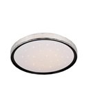 Plafonnier LED rond Ø39cm VARDA effet étoile et dimmable 24W 2500lm, 2700 - 6500K IP20