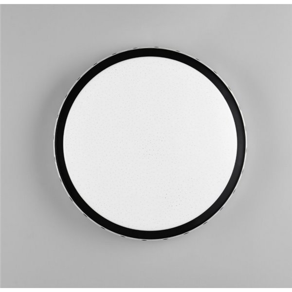 Plafonnier LED rond Ø39cm VARDA effet étoile et dimmable 24W 2500lm, 2700 - 6500K IP20