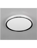 Plafonnier LED rond Ø39cm VARDA effet étoile et dimmable 24W 2500lm, 2700 - 6500K IP20