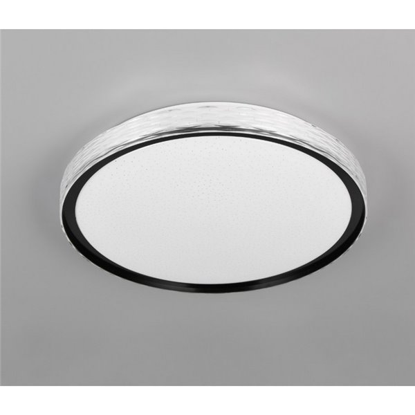 Plafonnier LED rond Ø39cm VARDA effet étoile et dimmable 24W 2500lm, 2700 - 6500K IP20