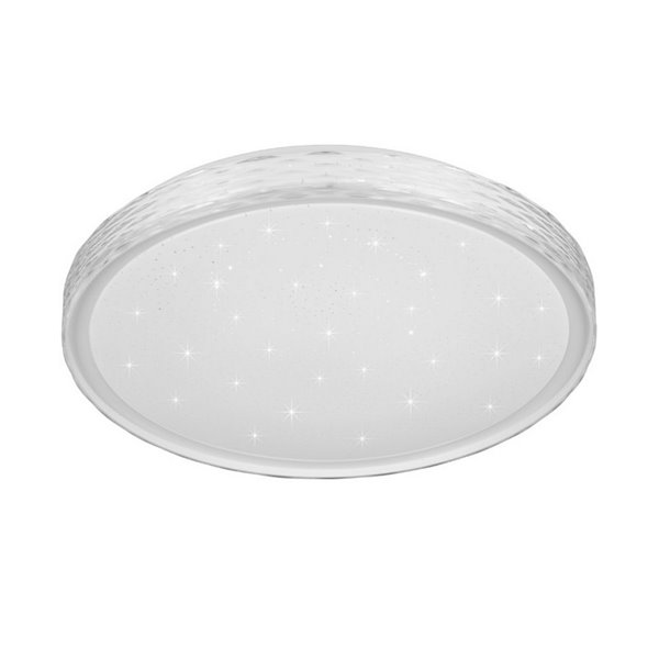 Plafonnier LED rond VARDA Ø39cm fonction mémoire et dimmable 24W 2500lm, 2700 - 6500K IP20