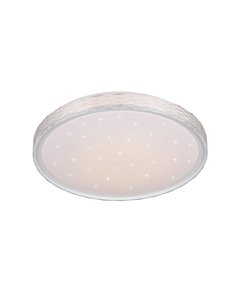 Luminária de teto redonda LED VARDA Ø39cm com função de memória e regulável 24W 2500lm, 2700 - 6500K IP20