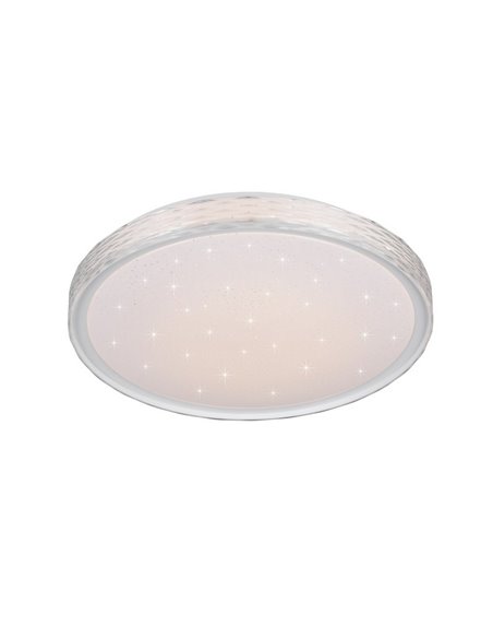 Plafón de techo redondo LED VARDA Ø39cm función memoria y regulable 24W 2500lm, 2700 - 6500K IP20