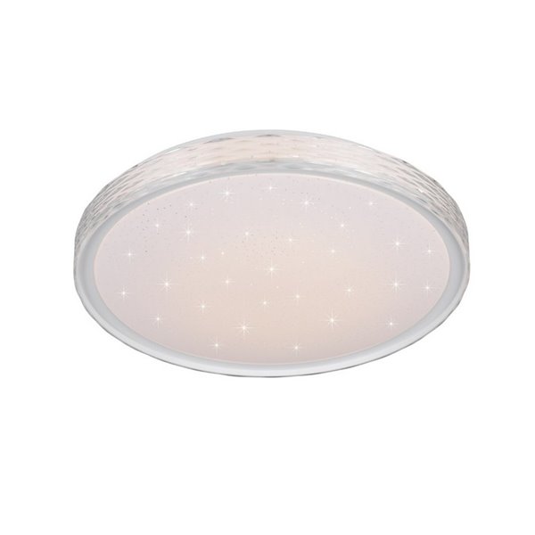Plafonnier LED rond VARDA Ø39cm fonction mémoire et dimmable 24W 2500lm, 2700 - 6500K IP20