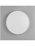 Plafonnier LED rond VARDA Ø39cm fonction mémoire et dimmable 24W 2500lm, 2700 - 6500K IP20