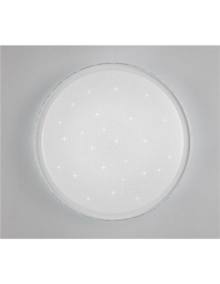 Plafonnier LED rond VARDA Ø39cm fonction mémoire et dimmable 24W 2500lm, 2700 - 6500K IP20