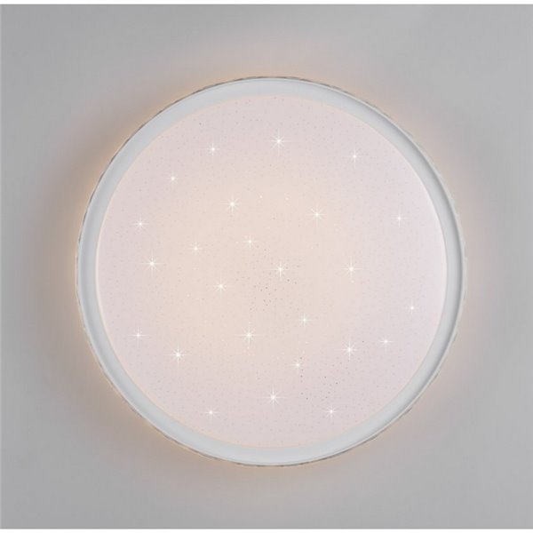 Plafonnier LED rond VARDA Ø39cm fonction mémoire et dimmable 24W 2500lm, 2700 - 6500K IP20
