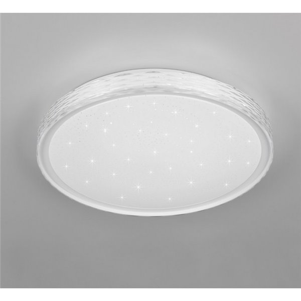 Plafonnier LED rond VARDA Ø39cm fonction mémoire et dimmable 24W 2500lm, 2700 - 6500K IP20