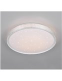 Plafonnier LED rond VARDA Ø39cm fonction mémoire et dimmable 24W 2500lm, 2700 - 6500K IP20